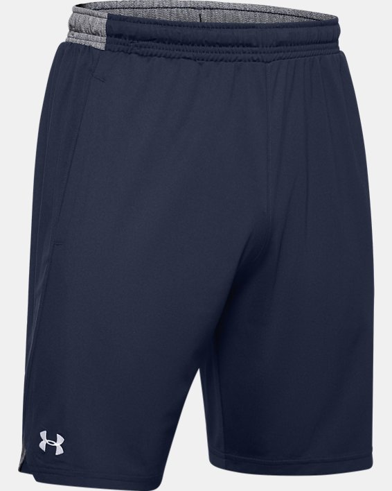 Men's UA Locker 9" Pocketed Shorts, Navy, pdpMainDesktop image number 4